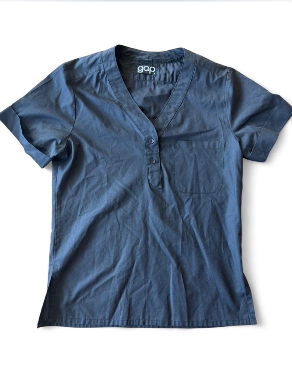 Vintage 80’s GAP Black Top with Early Logo Tag